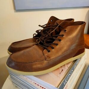 OluKai Leather Ankle Boots Mens 9.5